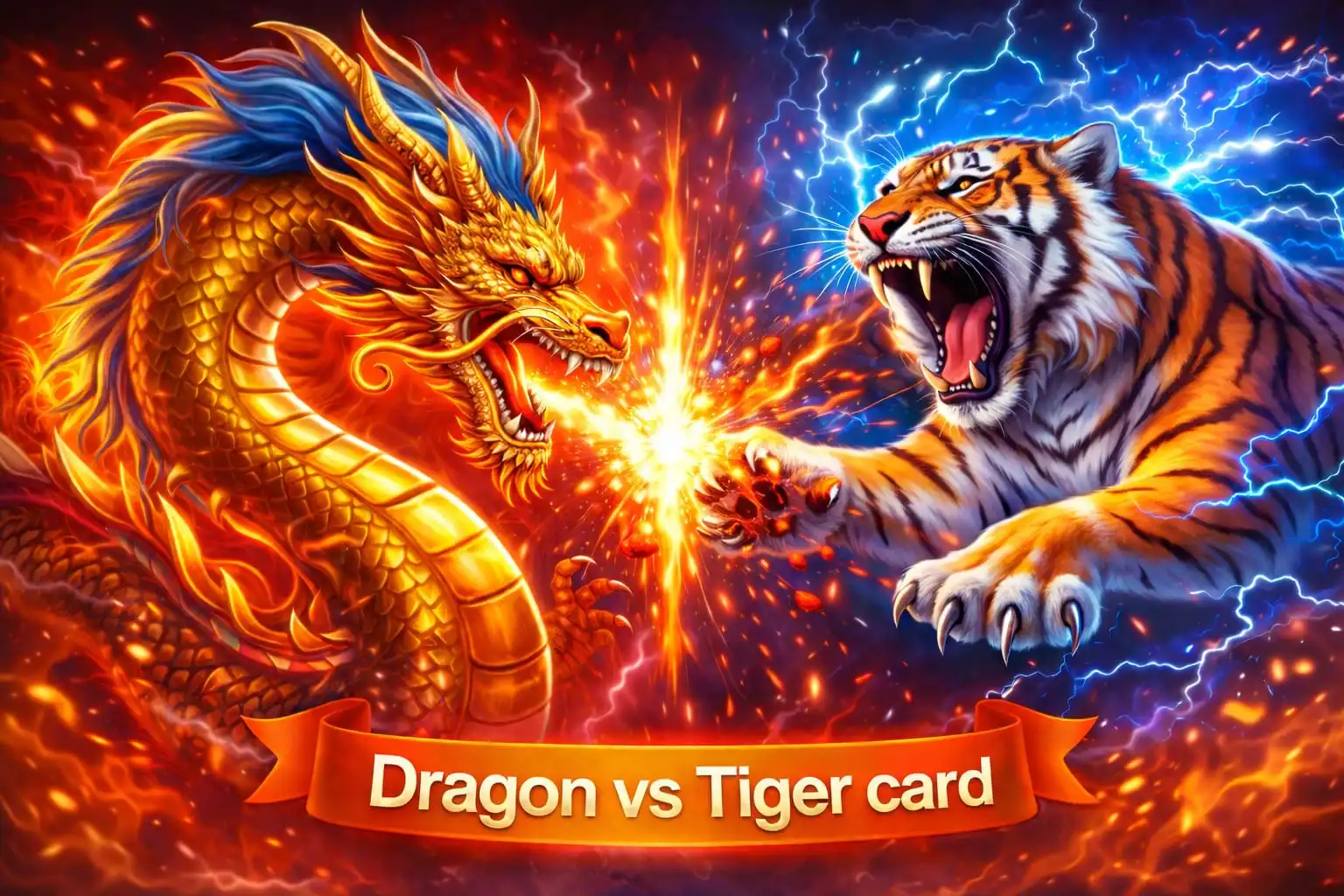 Dragon vs Tiger Cards